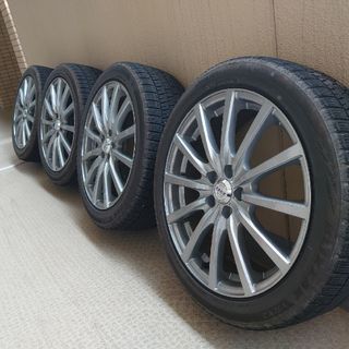 ブリヂストン(BRIDGESTONE)のプリウス　スタッドレス　ブリヂストン　ブリザック　215 45 17 4本セット(タイヤ・ホイールセット)