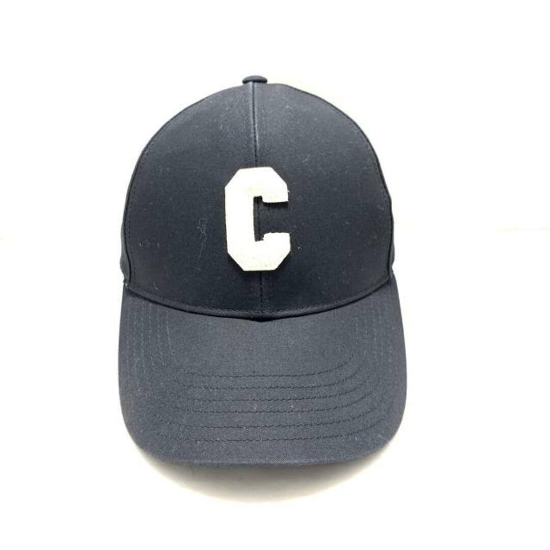 celine(セリーヌ)のCELINE(セリーヌ) キャップ - ダークネイビー イニシャル ベースボールキャップ コットン レディースの帽子(キャップ)の商品写真