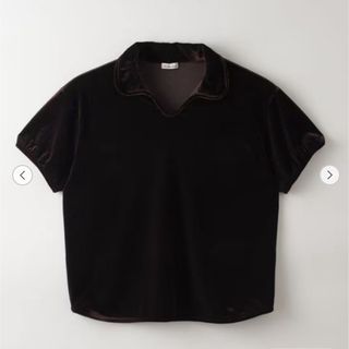 steven alan - ＜Steven Alan＞VELOUR SKIPPER NECK PULLOVE