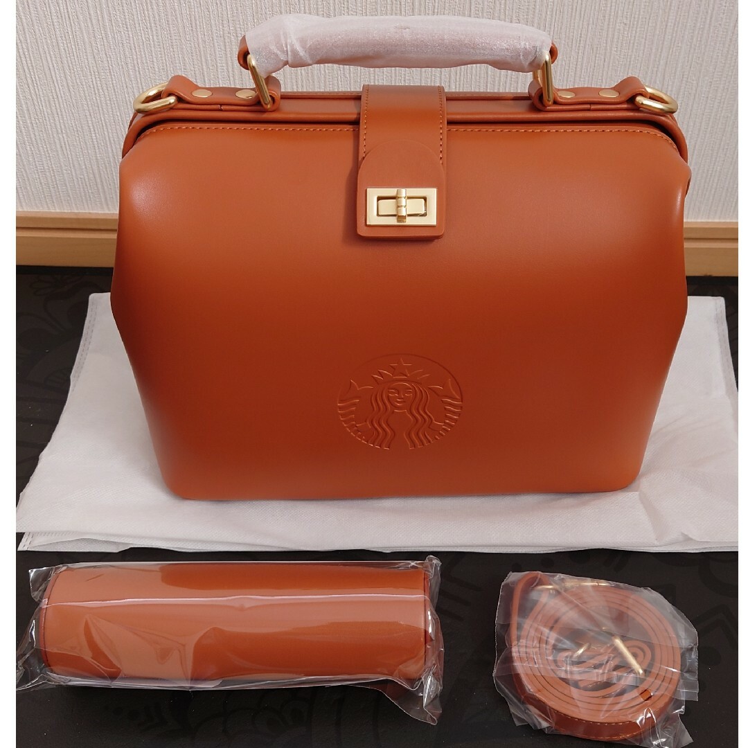 スターバックス マイカスタマイズジャーニーセット　2024　バッグ＆ペンケース レディースのバッグ(スーツケース/キャリーバッグ)の商品写真