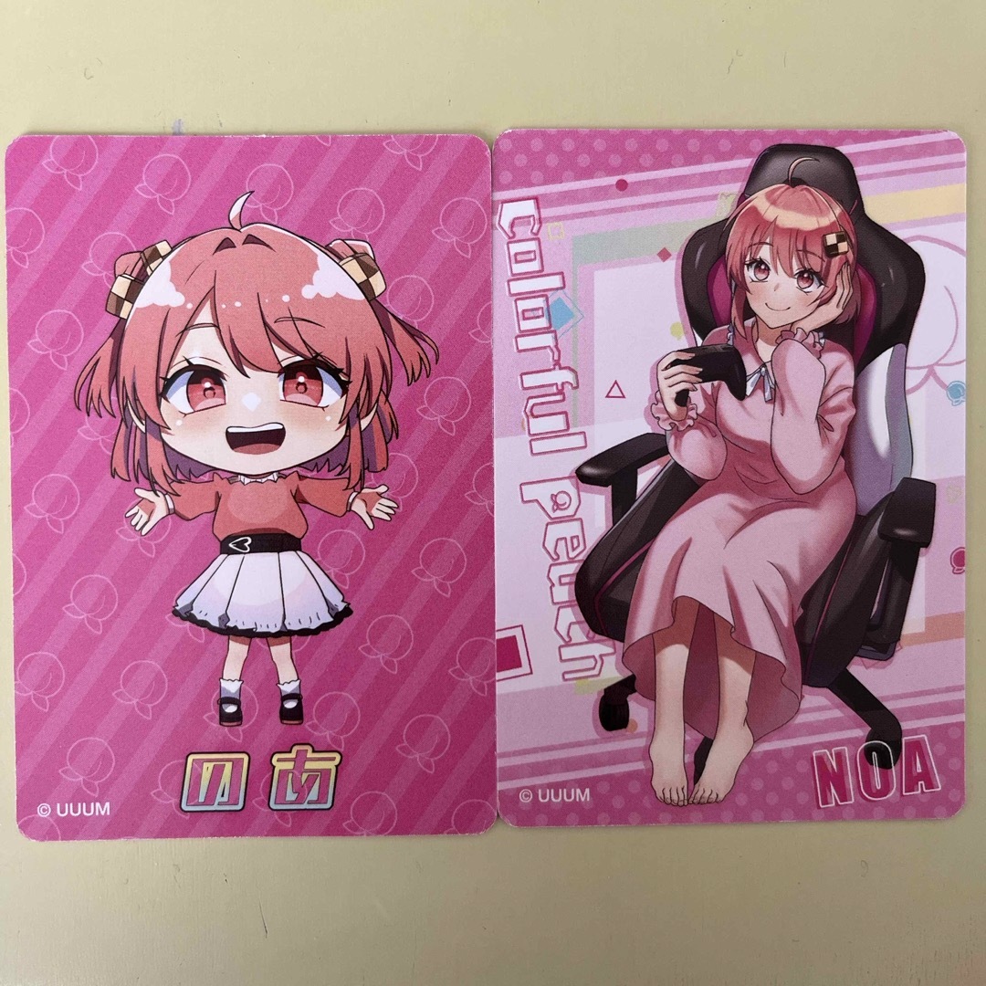 カラフルピーチ　グミ　カード エンタメ/ホビーのアニメグッズ(カード)の商品写真