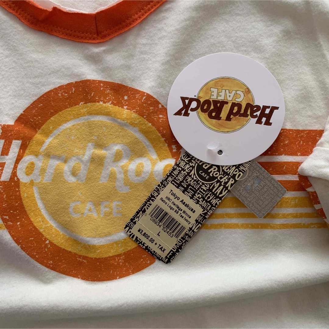 Hard Rock CAFE(ハードロックカフェ)の浅草限定！ハードロックカフェ Tシャツ 新品タグ付き Lサイズ レディースのトップス(Tシャツ(半袖/袖なし))の商品写真