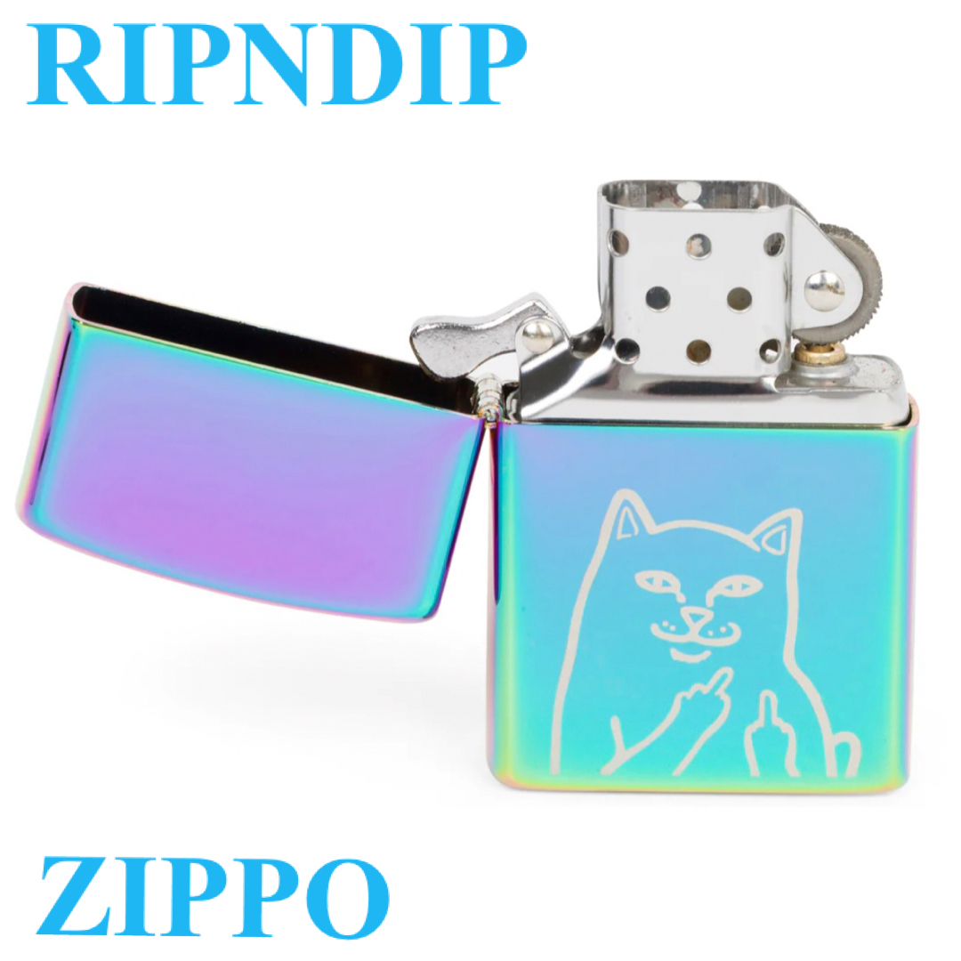 RIPNDIP(リップンディップ)の【新品】 RIPNDIP ZIPPO ライター 【送料無料】 メンズのファッション小物(タバコグッズ)の商品写真