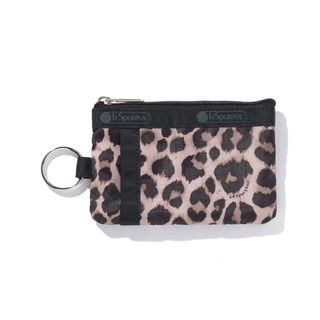 レスポートサック(LeSportsac)のID CARD CASE　トーニーレオパード(財布)