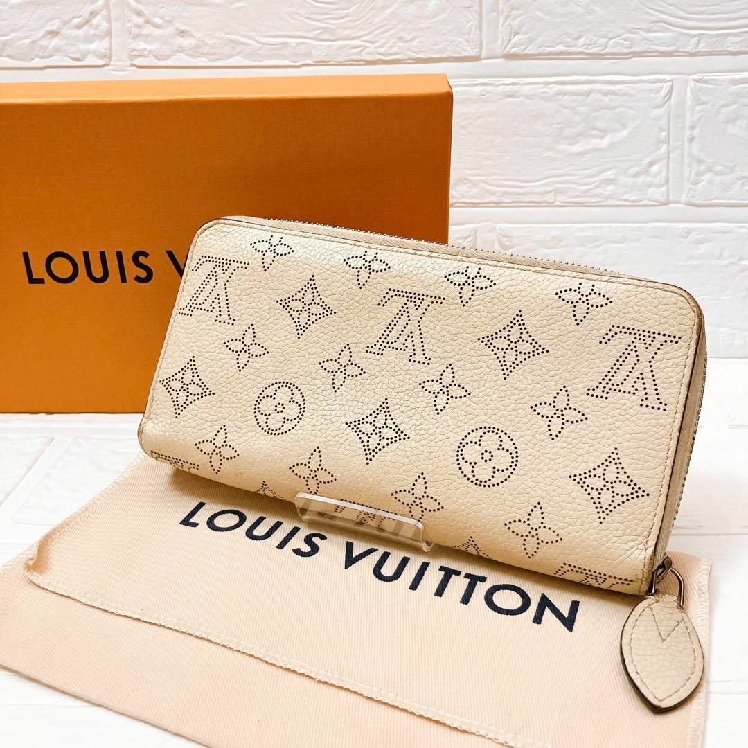 LOUIS VUITTON(ルイヴィトン)のヴィトン Vuitton モノグラム マヒナ ジッピー 長財布 ON99 レディースのファッション小物(財布)の商品写真