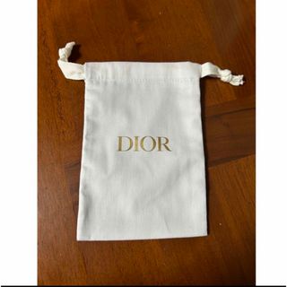 ディオール(Dior)のDior 巾着　ゴールド(ポーチ)