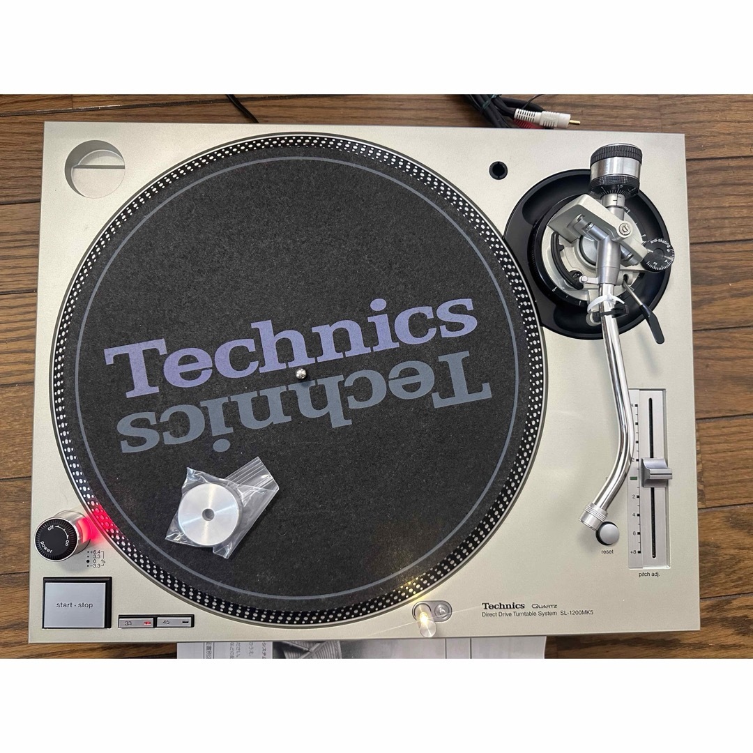 Technics(テクニクス)のTechnics SL-1200MK5 Sターンテーブル    1台 　 楽器のDJ機器(ターンテーブル)の商品写真