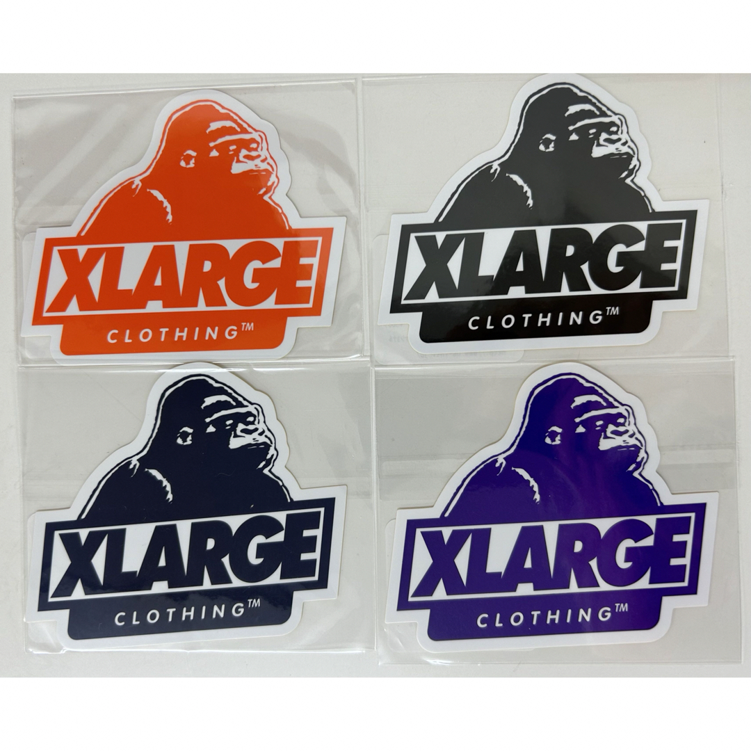 XLARGE(エクストララージ)のxlarge  エクストララージ   ステッカー　 OG  4枚  メンズのファッション小物(その他)の商品写真