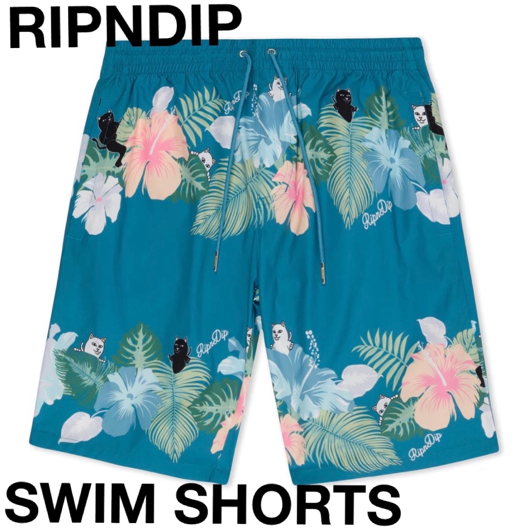 RIPNDIP(リップンディップ)の【新品】 RIPNDIP SWIM SHORTS 水着 メンズの水着/浴衣(水着)の商品写真