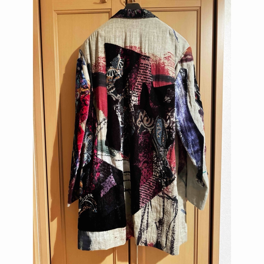 Yohji Yamamoto POUR HOMME(ヨウジヤマモトプールオム)のYohji yamamoto 23ss velvet patchwork メンズのジャケット/アウター(テーラードジャケット)の商品写真