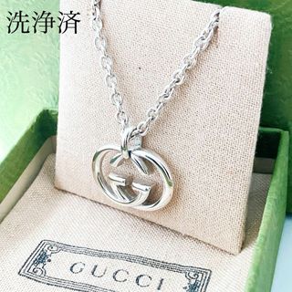 グッチ(Gucci)の⚫︎【洗浄済】グッチ GUCCI 925 ネックレス シルバー メンズ 988(ネックレス)