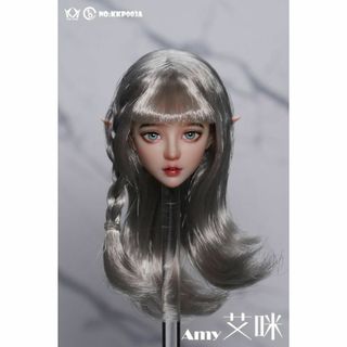 1/6 エルフ エイミーカスタムヘッドA (Silver Gray Hair)(SF/ファンタジー/ホラー)