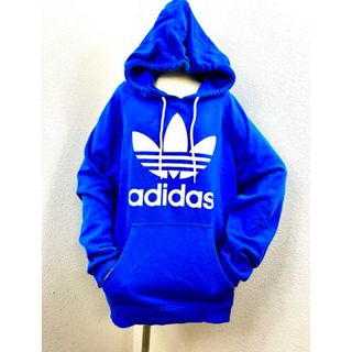 アディダス(adidas)のadidasオリジナルス ロゴ プルパーカー(Tシャツ/カットソー(半袖/袖なし))