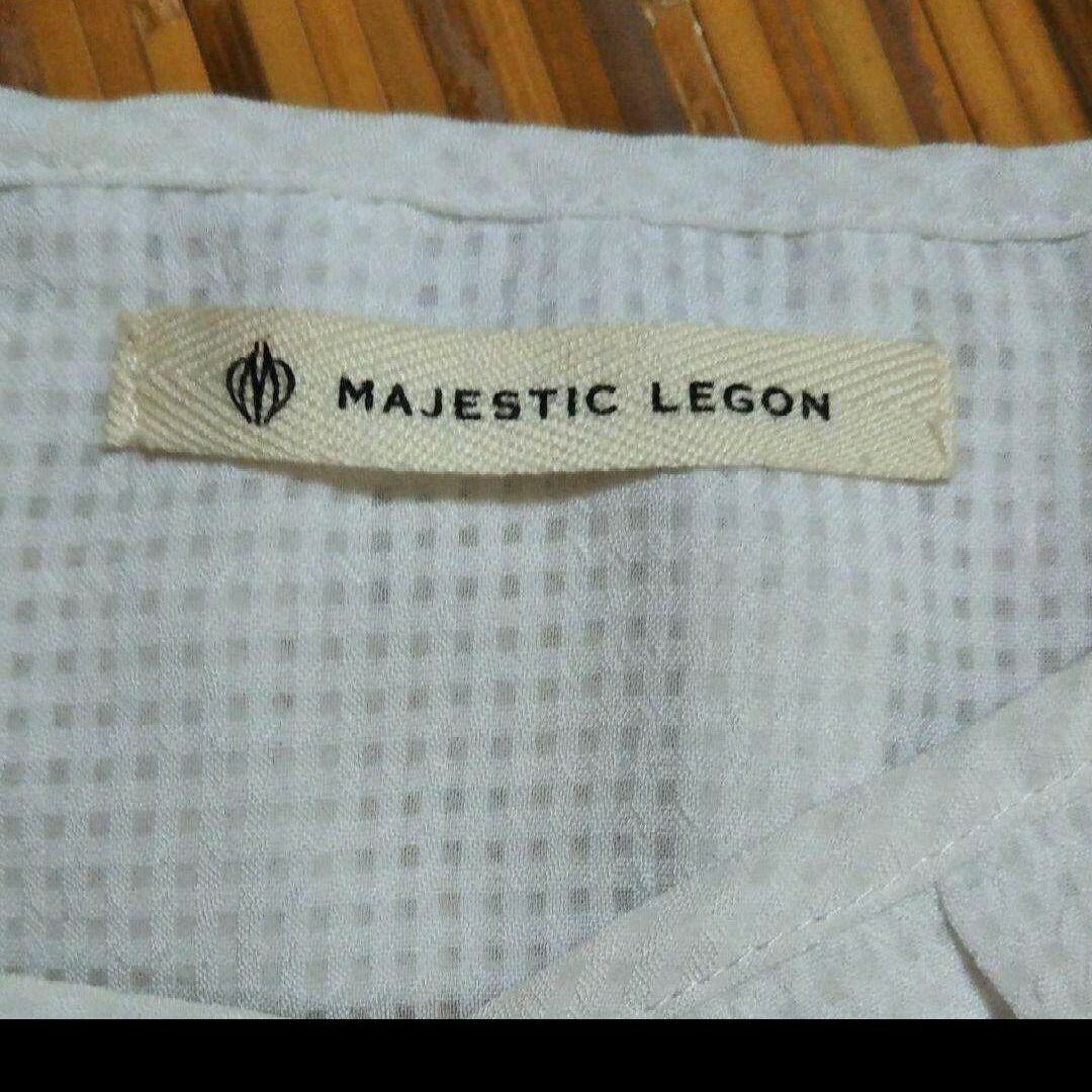 MAJESTIC LEGON(マジェスティックレゴン)のブラウス レディースのトップス(シャツ/ブラウス(半袖/袖なし))の商品写真