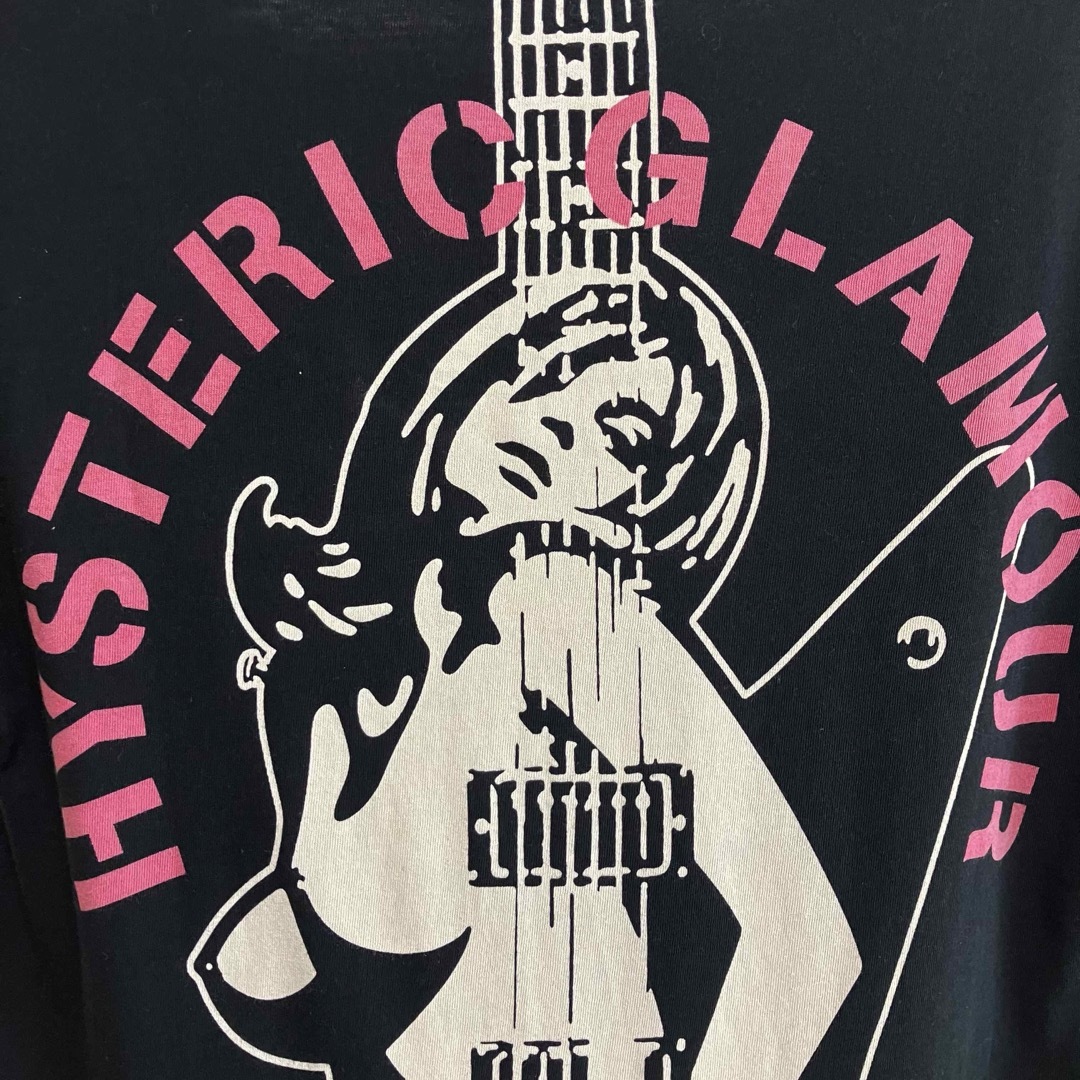 HYSTERIC GLAMOUR(ヒステリックグラマー)のヒステリック グラマー ギターガール レディース 半袖 tシャツ レディースのトップス(Tシャツ(半袖/袖なし))の商品写真
