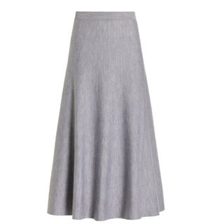 Freddie Skirt in Cashmere Wool(ひざ丈スカート)