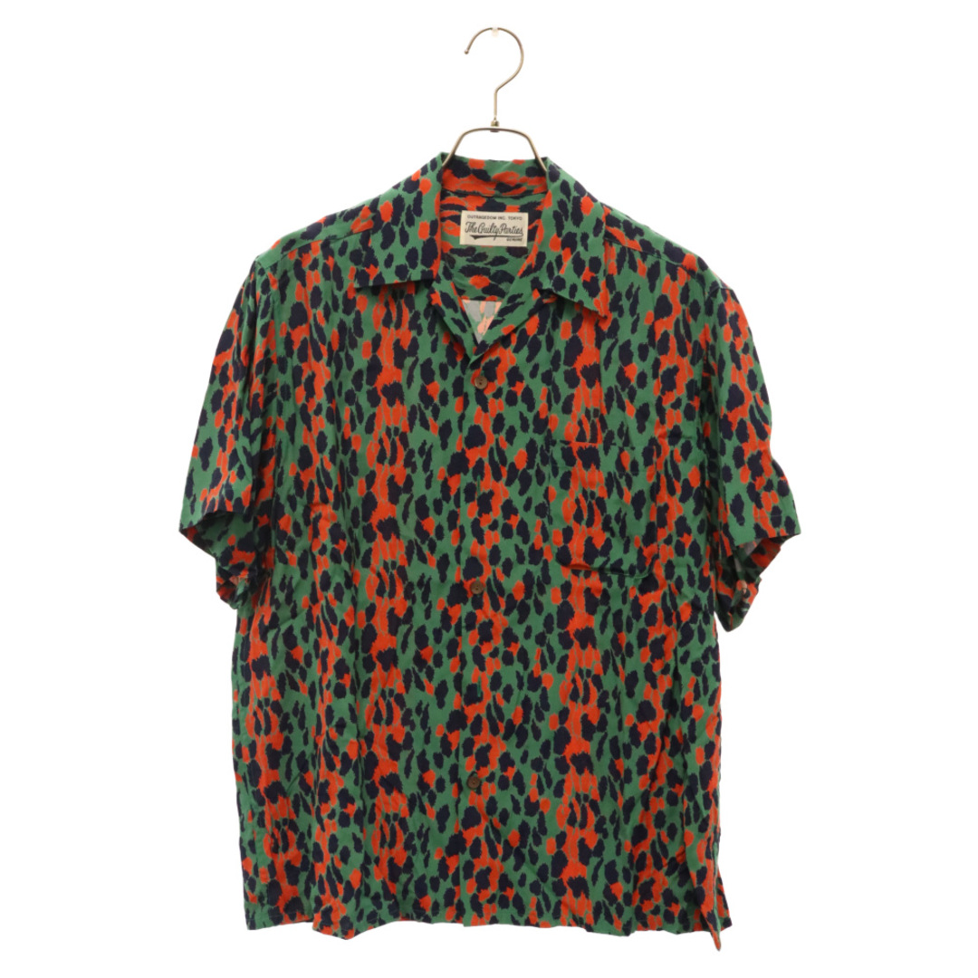 WACKO MARIA(ワコマリア)のWACKO MARIA ワコマリア 19SS LEOPARD HAWAIIAN SHIRT (TYPE-1) レオパードハワイアン半袖シャツ グリーン メンズのトップス(シャツ)の商品写真