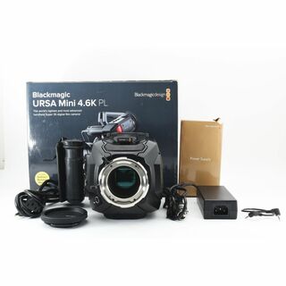 14317 美品 BLACKMAGIC URSA MINI 4.6K ブラック(ビデオカメラ)