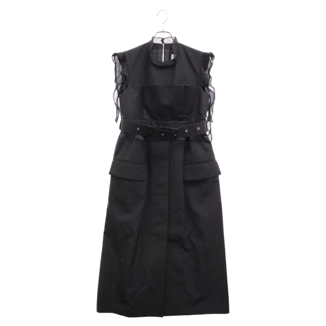 Sacai サカイ 22AW Sutiting Mix Dress スーチングミックス Sacai サカイ 22AW Sutiting Mix Dress スーチングミックス