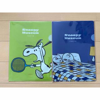 スヌーピー(SNOOPY)のスヌーピーミュージアム　新商品　スヌーピー　チャーリー　クリアファイル　㉘(キャラクターグッズ)