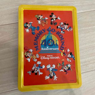 ディズニー(Disney)のディズニー40周年お菓子の缶(キャラクターグッズ)