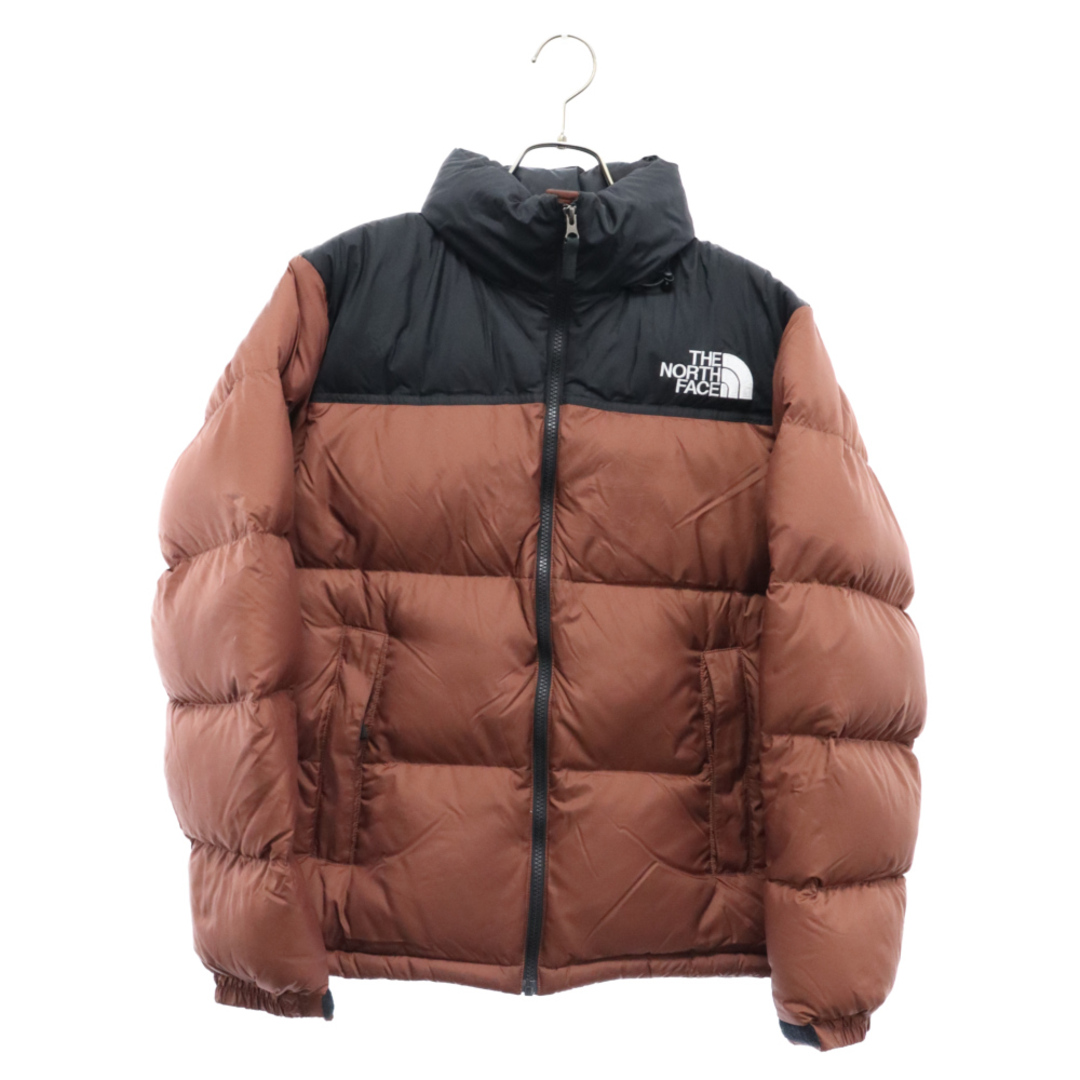 THE NORTH FACE(ザノースフェイス)のTHE NORTH FACE ザノースフェイス 23AW Nuptse Jacket ヌプシ ナイロン ダウンジャケット ブラック/ブラウン ND92335 メンズのジャケット/アウター(ダウンジャケット)の商品写真