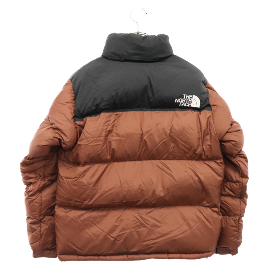 THE NORTH FACE(ザノースフェイス)のTHE NORTH FACE ザノースフェイス 23AW Nuptse Jacket ヌプシ ナイロン ダウンジャケット ブラック/ブラウン ND92335 メンズのジャケット/アウター(ダウンジャケット)の商品写真