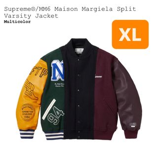 シュプリーム(Supreme)のSupreme/MM6 Split Varsity Jacket(スタジャン)