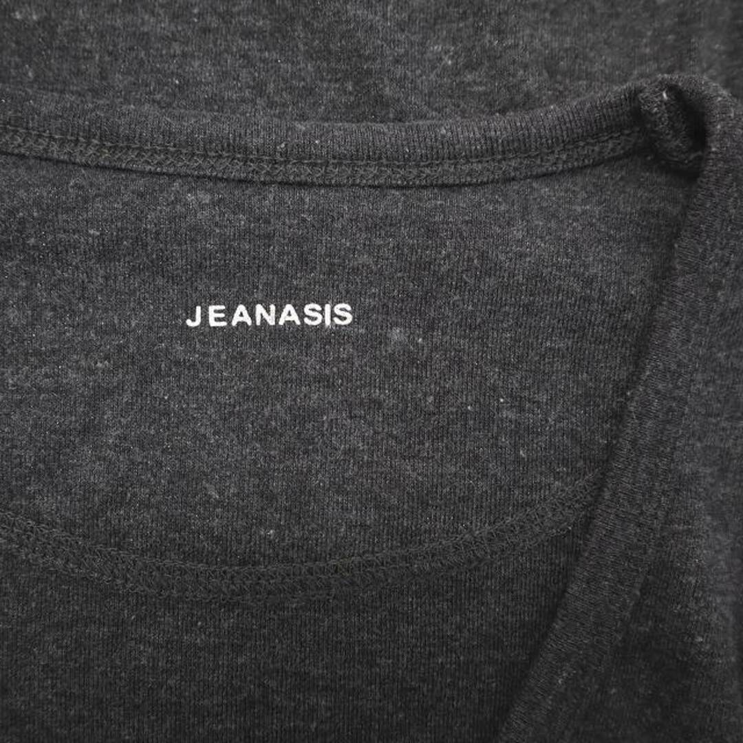 JEANASIS(ジーナシス)のジーナシス JEANASIS コットン ラメ入り ストレッチ カットソー F レディースのトップス(カットソー(長袖/七分))の商品写真