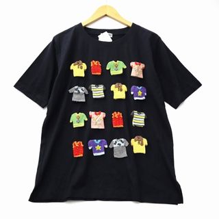 アザー(other)のBRAND e DONNA モチーフ付き コットン Tシャツ カットソー F(Tシャツ(半袖/袖なし))