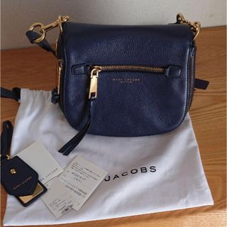 マークジェイコブス(MARC JACOBS)のマークジェイコブス　MARC JACOBS フラップショルダーバッグ　ネイビー(ショルダーバッグ)