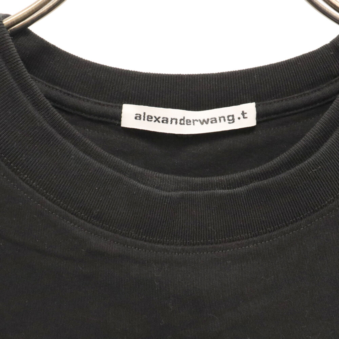 Alexander Wang(アレキサンダーワン)のALEXANDER WANG アレキサンダーワン レイヤード タンクトップ 二重襟 ブラック メンズのトップス(タンクトップ)の商品写真