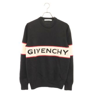 ジバンシィ(GIVENCHY)のGIVENCHY ジバンシィ 18AW Band Heavy Sweater バンド ヘビー スウェットトレーナー ブラック BM900G400M(ニット/セーター)