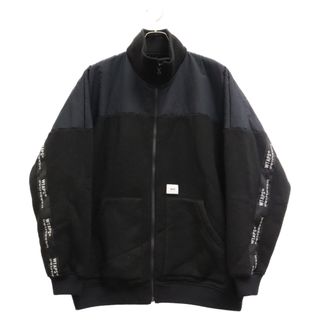 ダブルタップス(W)taps)のWTAPS ダブルタップス 22AW MERCER JACKET マーサー ジップアップ ボアジャケット ブラック 22ATDT-JKM02(フライトジャケット)