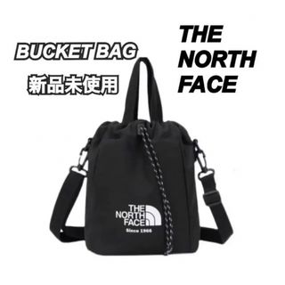 THE NORTH FACE ザノースフェイス 2WAY巾着ショルダーバッグ　黒(ショルダーバッグ)