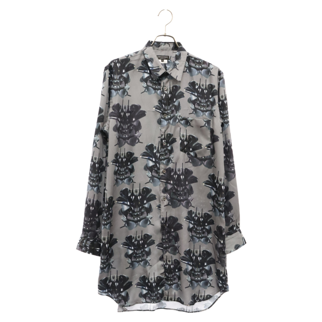 COMME des GARCONS HOMME PLUS(コムデギャルソンオムプリュス)のCOMME des GARCONS HOMME PLUS コムデギャルソンオムプリュス 21AW WILLIE COLE PRINTED SHIRT ウィリーコール プリンテッドロングスリーブ 長袖シャツ グレー PH-B025 メンズのトップス(シャツ)の商品写真