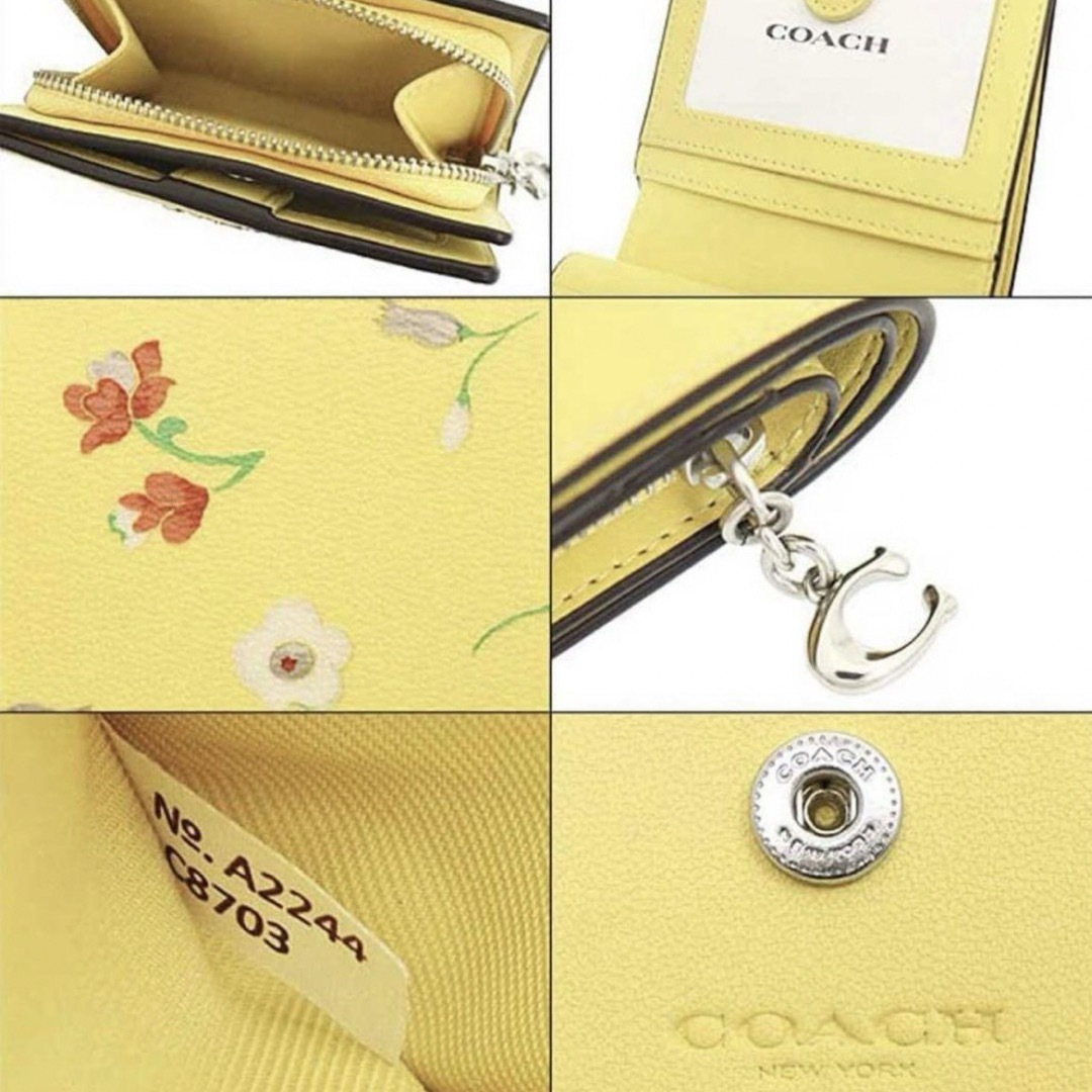 COACH - コーチ COACH 新品 財布 ミニサイフ コインケース 花柄 COACH - コーチ COACH 新品 財布 ミニサイフ コインケース 花柄