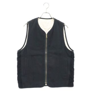 ヴィスヴィム(VISVIM)のVISVIM ヴィスヴィム 18AW WAWONA DOWN VEST サイドコーデュロイ リバーシブル ダウンベスト ブラック/アイボリー 0118205013026(ダウンベスト)