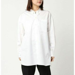 ユナイテッドアローズ(UNITED ARROWS)のUGSC ボタンダウン ビッグシャツ 36【 WHITE 】(シャツ/ブラウス(長袖/七分))