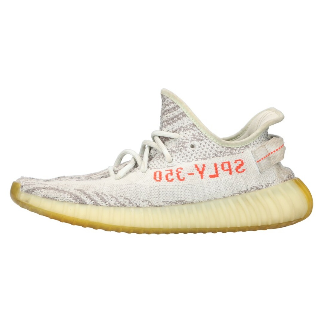 adidas(アディダス)のadidas アディダス YEEZY BOOST 350 V2 BLUE TINT B37571 イージーブースト 350 V2 ブルー ティント ローカットスニーカー グレー US9.5/27.5cm メンズの靴/シューズ(スニーカー)の商品写真