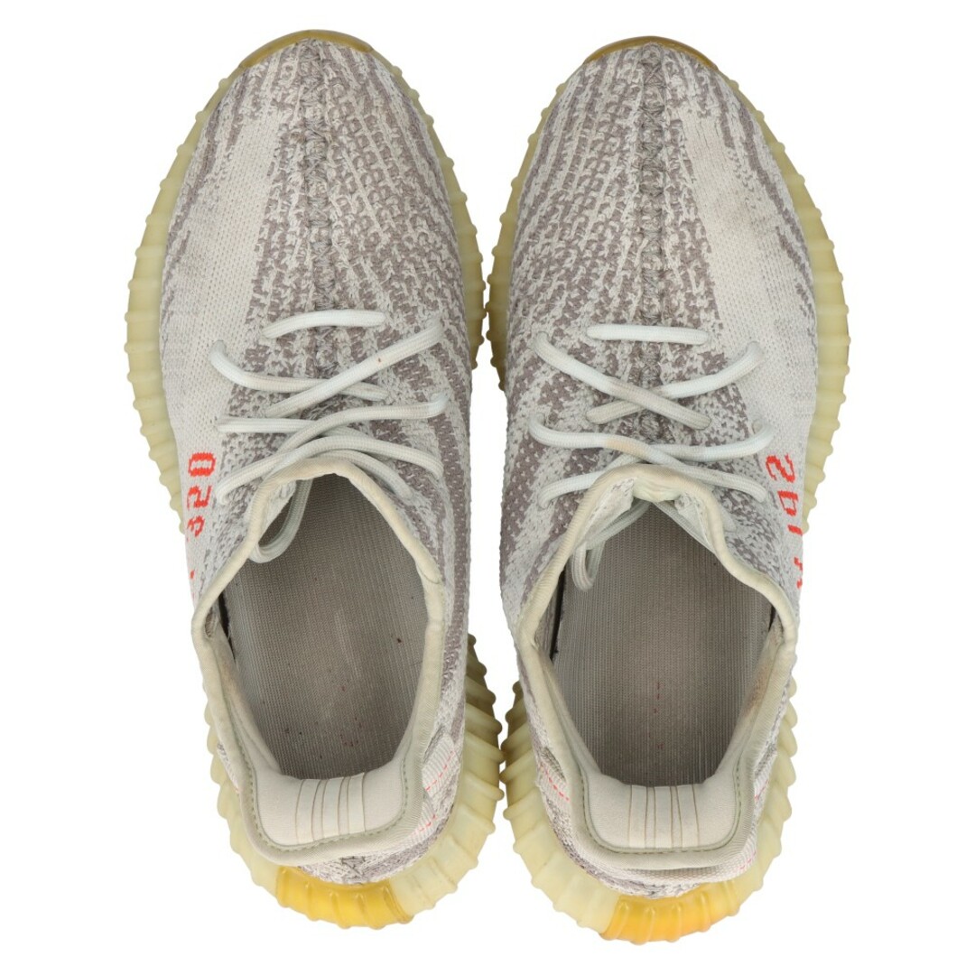 adidas(アディダス)のadidas アディダス YEEZY BOOST 350 V2 BLUE TINT B37571 イージーブースト 350 V2 ブルー ティント ローカットスニーカー グレー US9.5/27.5cm メンズの靴/シューズ(スニーカー)の商品写真