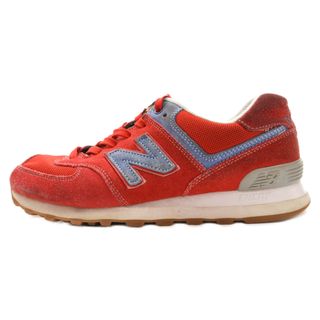 ニューバランス(New Balance)のNew Balance ニューバランス ML574WTR ローカットスニーカー レッド US8/26cm(スニーカー)