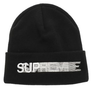 シュプリーム(Supreme)のSUPREME シュプリーム 23SS Motion Logo Beanie モーションロゴ ビーニー ニットキャップ ブラック(ニット帽/ビーニー)