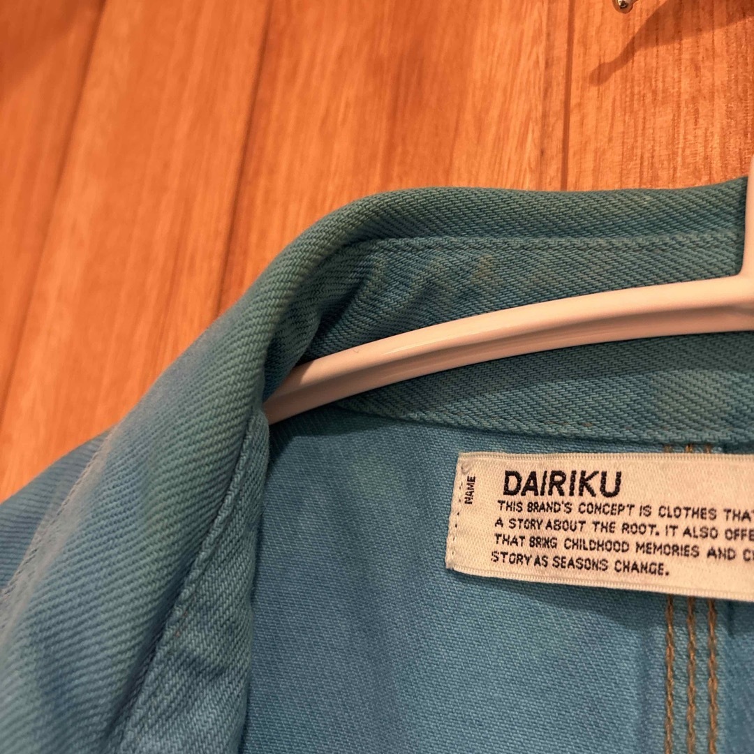 DAIRIKU デニムジャケット　19aw メンズのジャケット/アウター(Gジャン/デニムジャケット)の商品写真