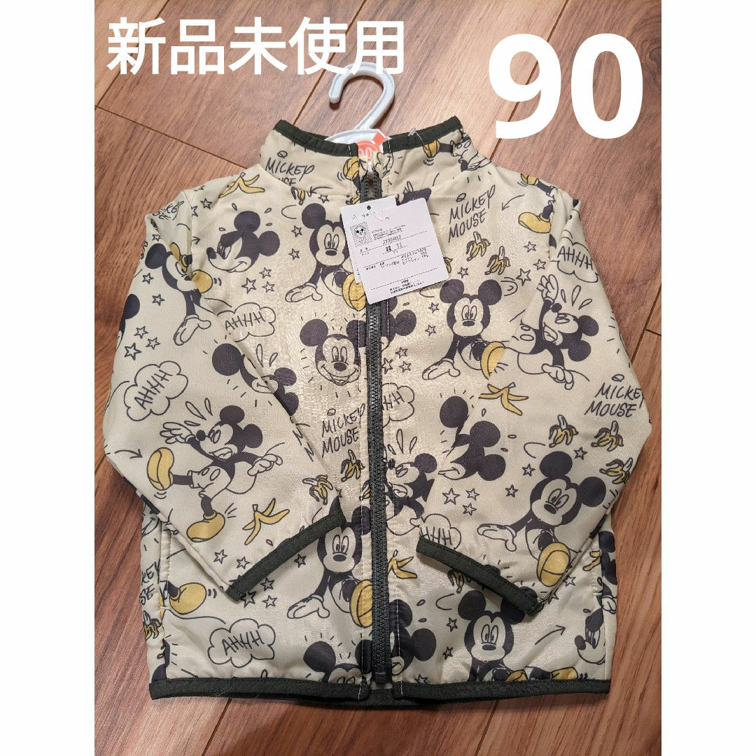西松屋 - 新品未使用 ディズニー ミッキー アウター フリース 90 西松屋 - 新品未使用 ディズニー ミッキー アウター フリース 90