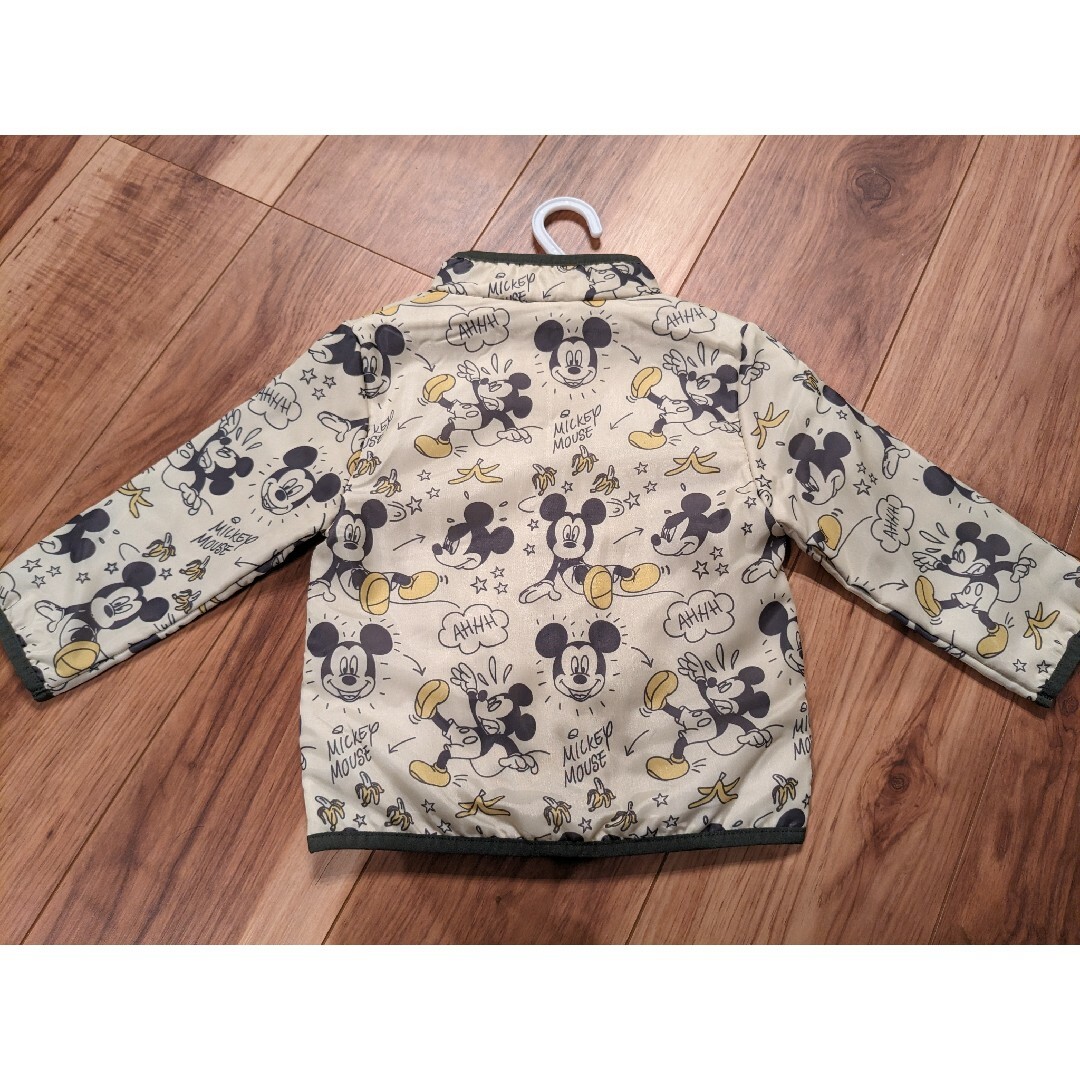 西松屋 - 新品未使用 ディズニー ミッキー アウター フリース 90 西松屋 - 新品未使用 ディズニー ミッキー アウター フリース 90