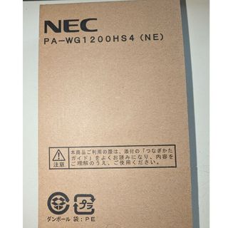 エヌイーシー(NEC)のNEC 無線LANルーター  PA-WG1200HS4(PC周辺機器)