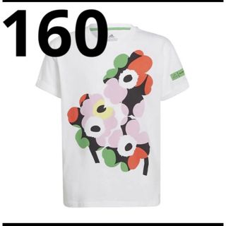 マリメッコ(marimekko)のマリメッコ アディダス半袖Tシャツ160新品(Tシャツ(半袖/袖なし))