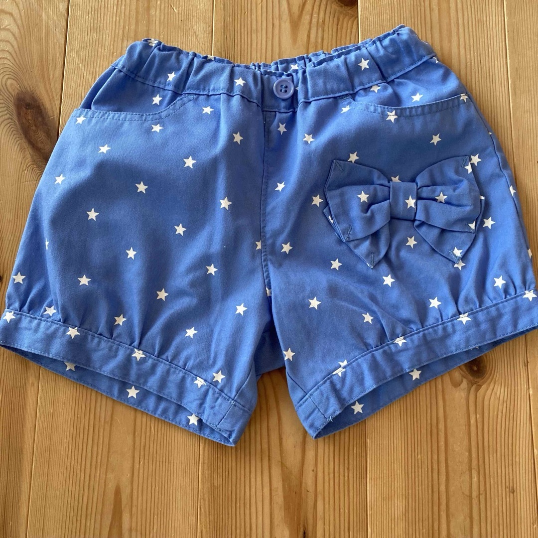 EASTBOY(イーストボーイ)の110センチ　イーストボーイ　星柄ショートパンツ キッズ/ベビー/マタニティのキッズ服女の子用(90cm~)(パンツ/スパッツ)の商品写真