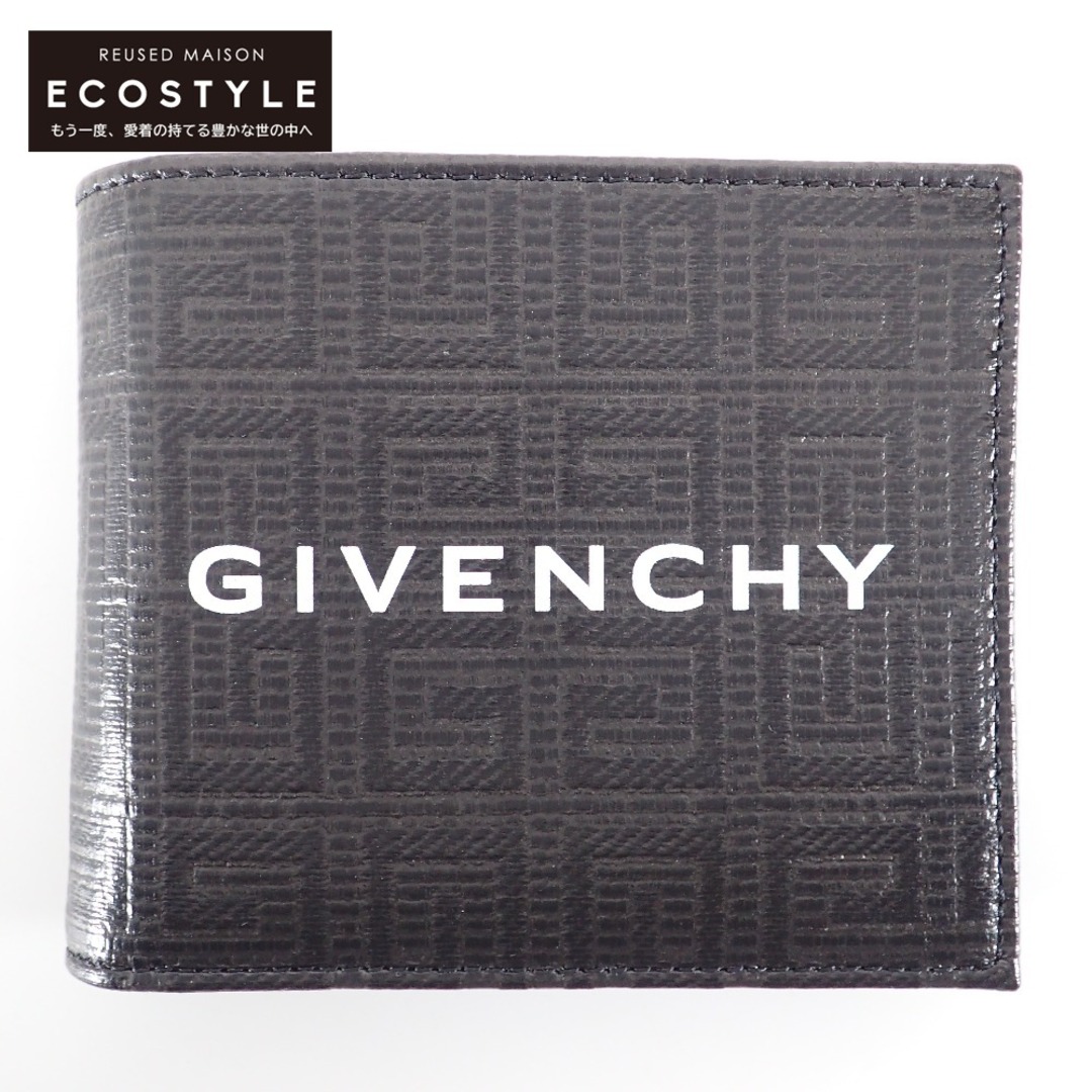 GIVENCHY(ジバンシィ)のジバンシィ 【新品同様】BK6090K1LF 001 ウォレット 4Gコーティングキャンバス＆レザー メンズのファッション小物(折り財布)の商品写真